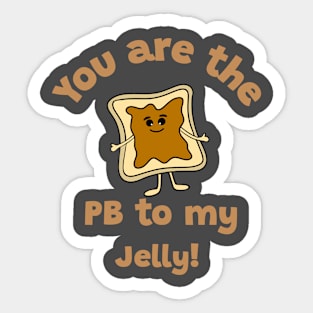 Peanut Butter Sandwich Sticker